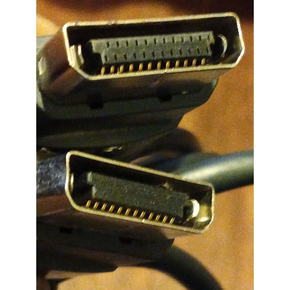 Original Microsoft Xbox (OEM/Unbranded) A/V Cable Lot Of 2.